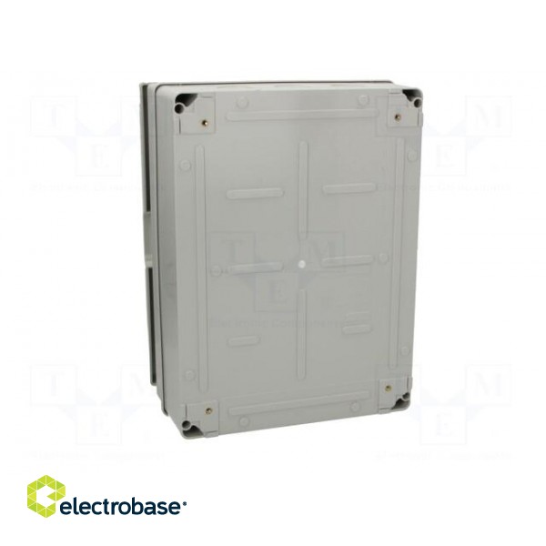 Enclosure: wall mounting | X: 265mm | Y: 355mm | Z: 152mm | ABS | grey image 6