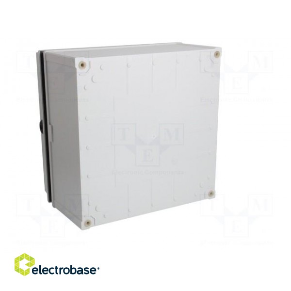 Enclosure: wall mounting | X: 300mm | Y: 300mm | Z: 180mm | CAB | grey image 6