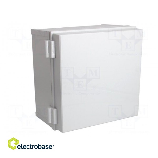 Enclosure: wall mounting | X: 300mm | Y: 300mm | Z: 180mm | CAB | grey image 10