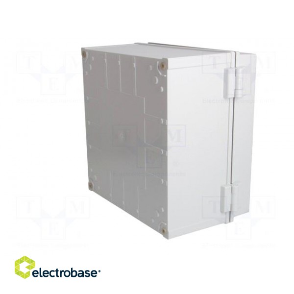 Enclosure: wall mounting | X: 300mm | Y: 300mm | Z: 180mm | CAB | grey image 8