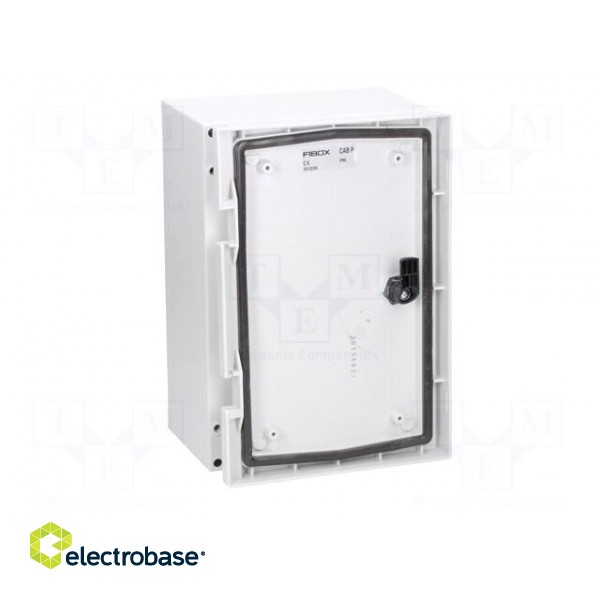 Enclosure: wall mounting | X: 315mm | Y: 215mm | Z: 170mm | CAB | grey image 6