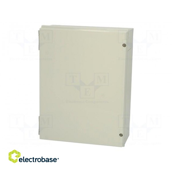 Enclosure: wall mounting | X: 320mm | Y: 420mm | Z: 150mm | NEO | ABS | grey image 1