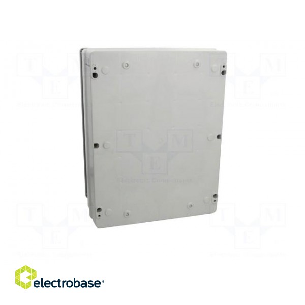 Enclosure: wall mounting | X: 356mm | Y: 456mm | Z: 162mm | ABS | grey image 7