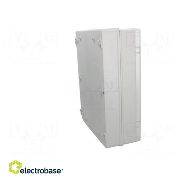 Enclosure: wall mounting | X: 356mm | Y: 456mm | Z: 162mm | ABS | grey image 8