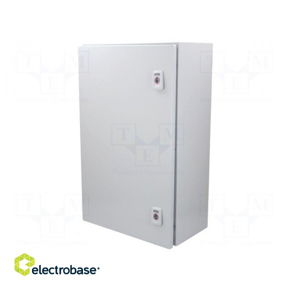 Enclosure: wall mounting | X: 380mm | Y: 600mm | Z: 210mm | AX | IP66 | IK10 image 1