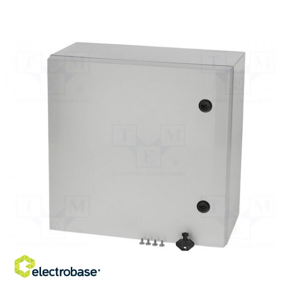 Enclosure: wall mounting | X: 400mm | Y: 400mm | Z: 210mm | ARCA | grey image 1