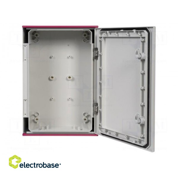 Enclosure: wall mounting | X: 400mm | Y: 600mm | Z: 200mm | AX | polyester image 2
