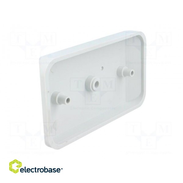 Enclosure: wall mounting | X: 68mm | Y: 141mm | Z: 25mm | ABS | grey image 6