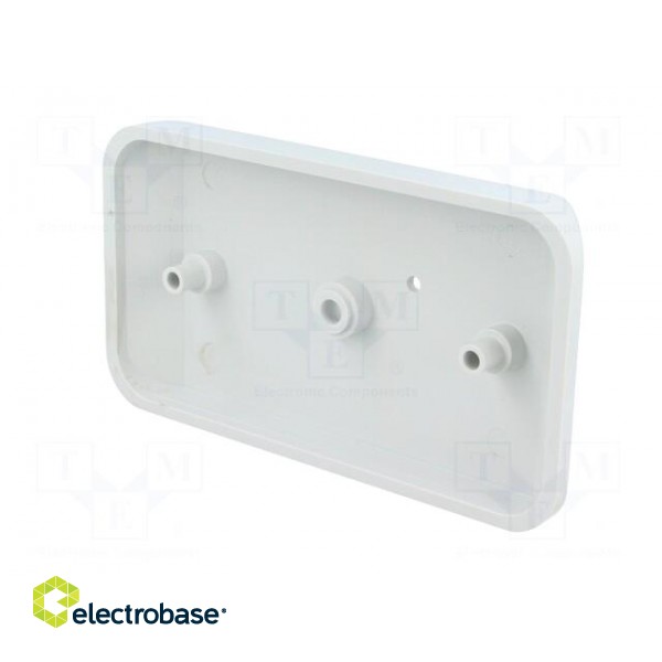 Enclosure: wall mounting | X: 68mm | Y: 141mm | Z: 25mm | ABS | grey image 8
