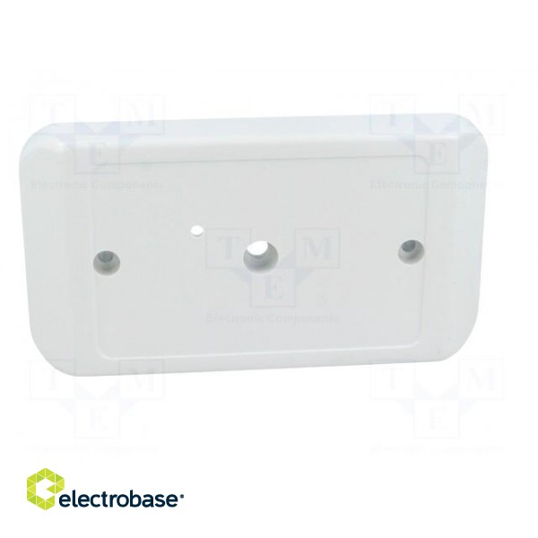 Enclosure: wall mounting | X: 68mm | Y: 141mm | Z: 25mm | ABS | grey image 3