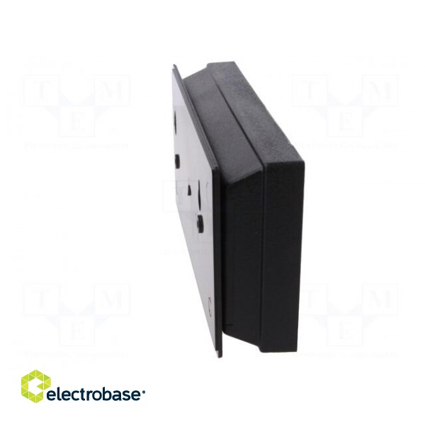 Enclosure: wall mounting | X: 81mm | Y: 170mm | Z: 32mm | ABS | black image 6
