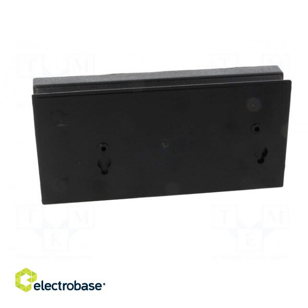 Enclosure: wall mounting | X: 81mm | Y: 170mm | Z: 32mm | ABS | black image 4