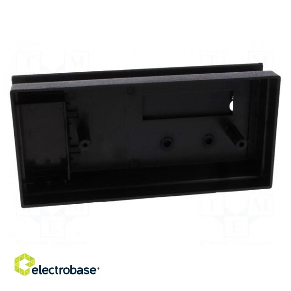 Enclosure: wall mounting | X: 81mm | Y: 170mm | Z: 32mm | ABS | black image 8