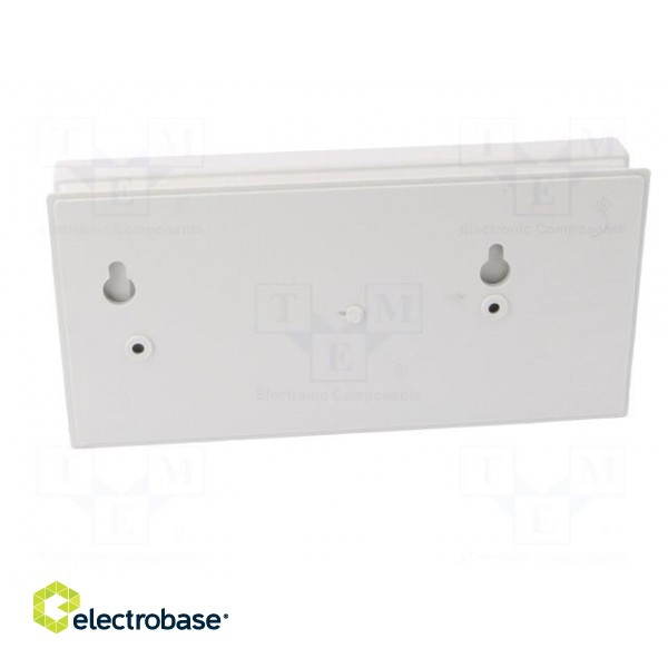 Enclosure: wall mounting | X: 81mm | Y: 170mm | Z: 32mm | ABS | grey image 4