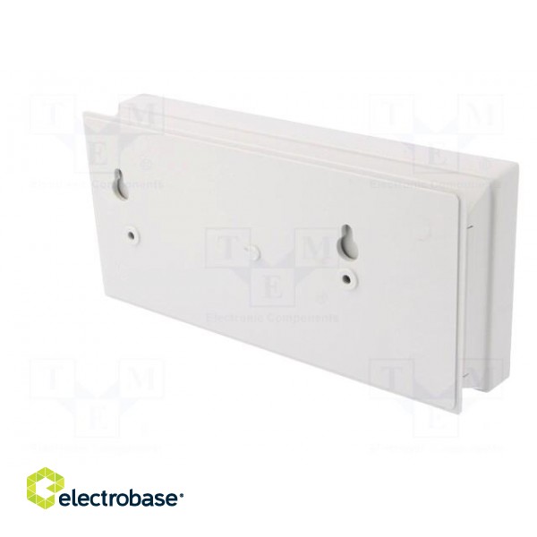 Enclosure: wall mounting | X: 81mm | Y: 170mm | Z: 32mm | ABS | grey image 5