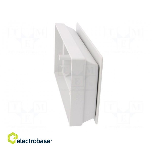 Enclosure: wall mounting | X: 81mm | Y: 170mm | Z: 32mm | ABS | grey image 10