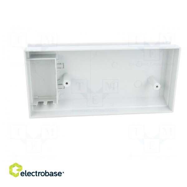 Enclosure: wall mounting | X: 81mm | Y: 170mm | Z: 32mm | ABS | grey image 4