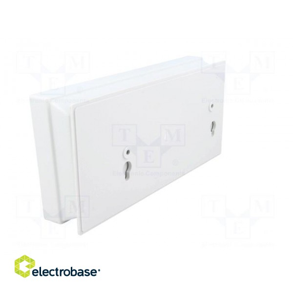 Enclosure: wall mounting | X: 81mm | Y: 170mm | Z: 32mm | ABS | grey image 7