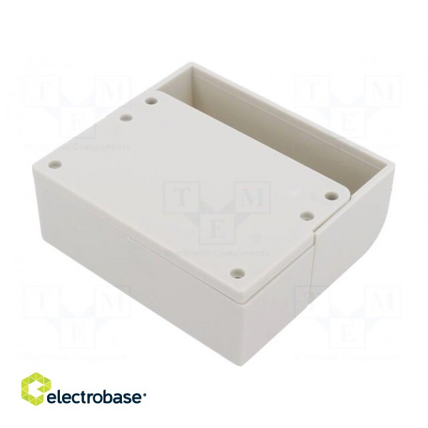 Enclosure: wall mounting | X: 85.1mm | Y: 96.6mm | Z: 35.7mm | ABS фото 2