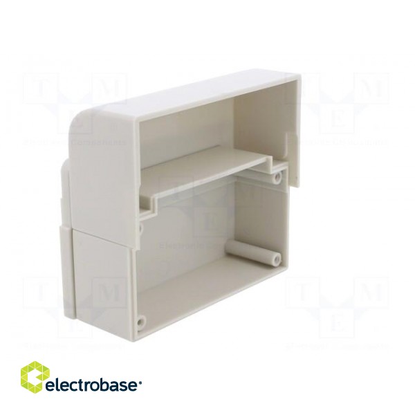 Enclosure: wall mounting | X: 85.1mm | Y: 96.6mm | Z: 35.7mm | ABS фото 3