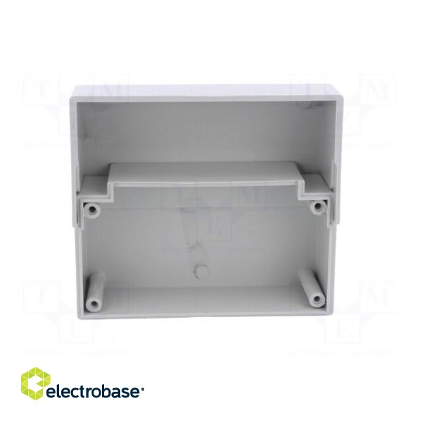 Enclosure: wall mounting | X: 85.1mm | Y: 96.6mm | Z: 35.7mm | ABS image 4