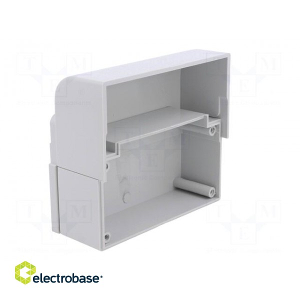 Enclosure: wall mounting | X: 85.1mm | Y: 96.6mm | Z: 35.7mm | ABS фото 3