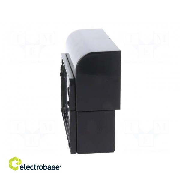 Enclosure: wall mounting | X: 85.1mm | Y: 96.6mm | Z: 35.7mm | ABS | black image 10