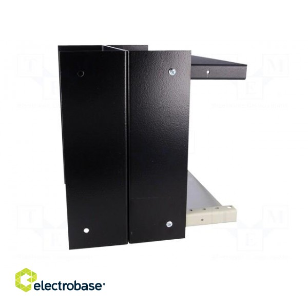 Enclosure: with panel | 1458 | X: 203mm | Y: 203mm | Z: 127mm | black image 9