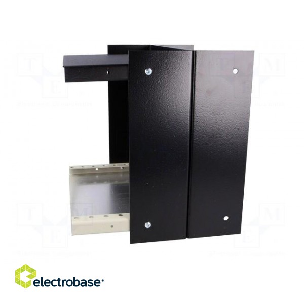 Enclosure: with panel | 1458 | X: 203mm | Y: 203mm | Z: 127mm | black image 5