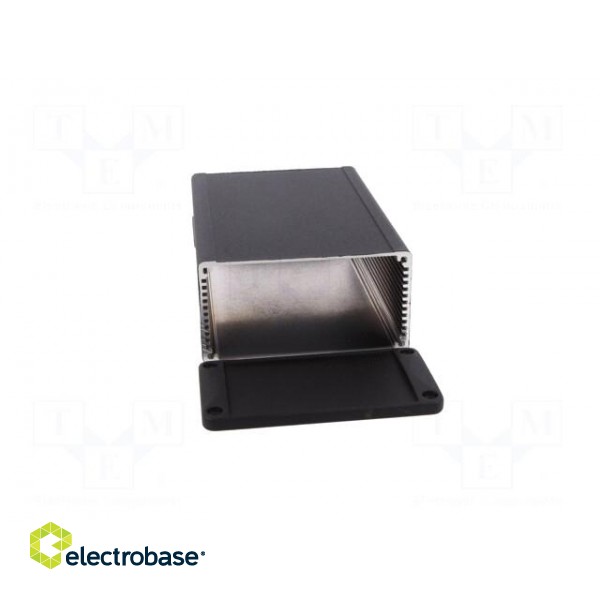 Enclosure: shielding | X: 104mm | Y: 160mm | Z: 55mm | aluminium | black image 9