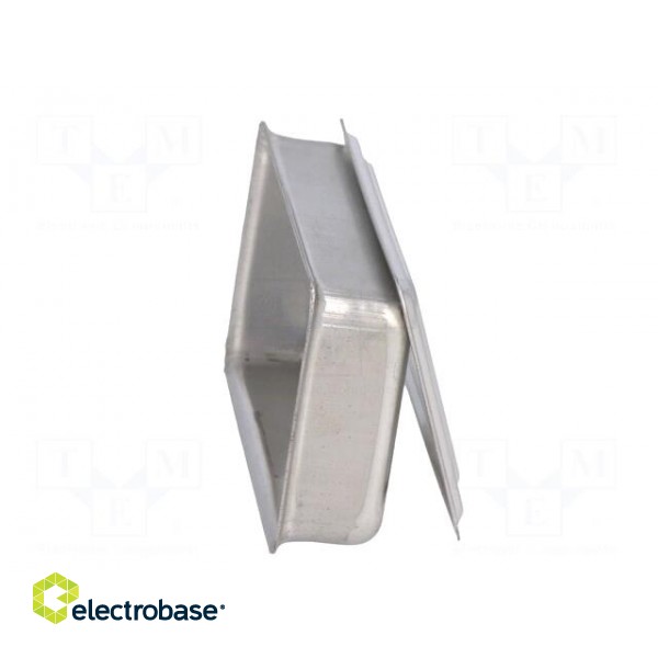 Enclosure: shielding | X: 31mm | Y: 63mm | Z: 13mm | steel | Series: MICRO image 5