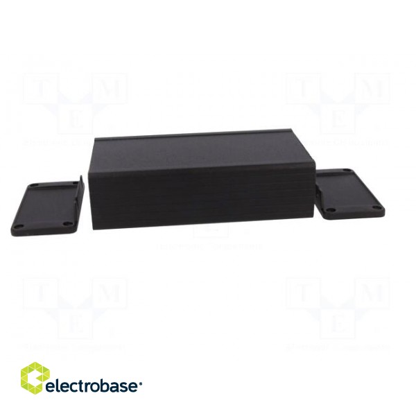 Enclosure: shielding | X: 84mm | Y: 160mm | Z: 44mm | aluminium | black image 7