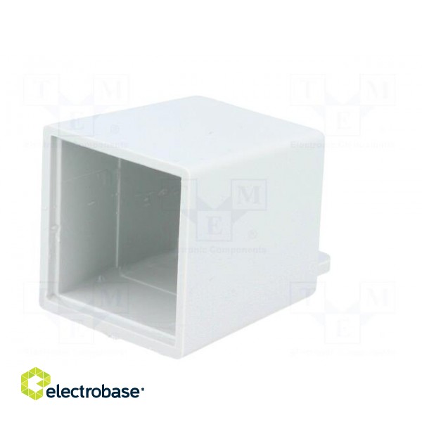 Enclosure: multipurpose | with fixing lugs | X: 31mm | Y: 36mm | Z: 31mm image 2