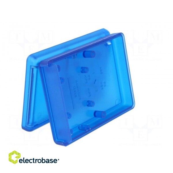 Enclosure: multipurpose | with flap on baterries | 1593 | X: 66mm image 2