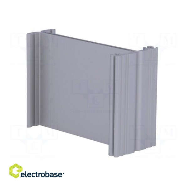 Enclosure: with panel | AKG | X: 71mm | Y: 50mm | Z: 24mm | aluminium | grey image 2