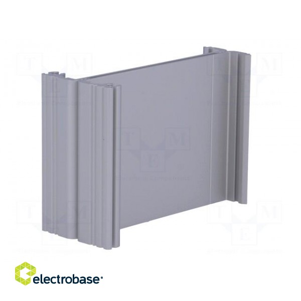Enclosure: with panel | AKG | X: 71mm | Y: 50mm | Z: 24mm | aluminium | grey image 4