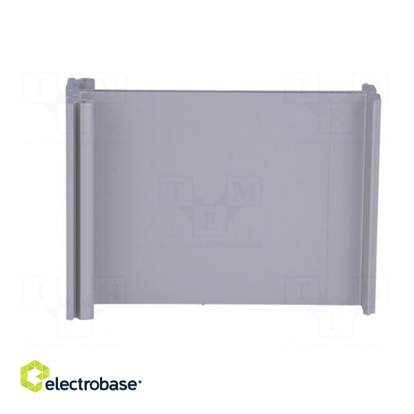 Enclosure: with panel | AKG | X: 71mm | Y: 50mm | Z: 24mm | aluminium | grey image 5