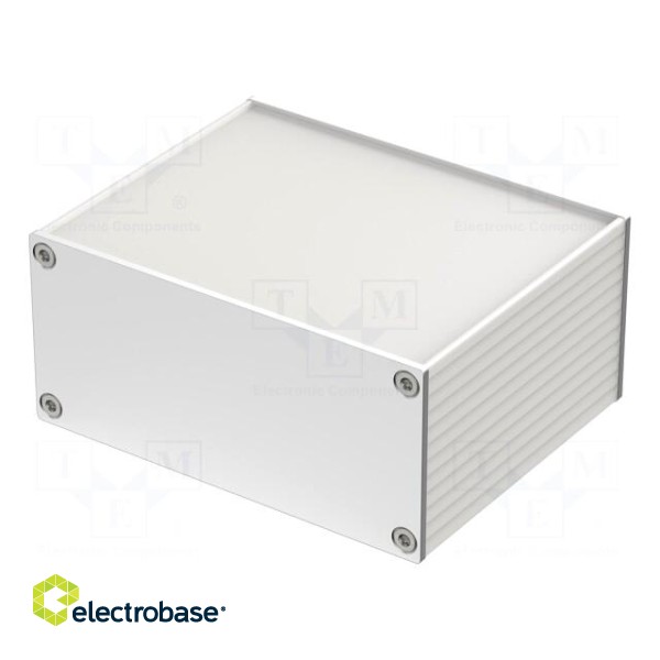 Enclosure: with panel | Filotec | X: 105mm | Y: 80mm | Z: 48mm | aluminium