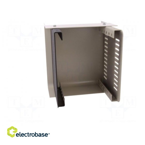 Enclosure: with panel | vented | 1401 | X: 152mm | Y: 152mm | Z: 127mm image 3