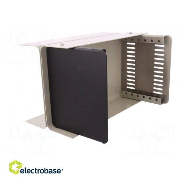 Enclosure: with panel | vented | 1401 | X: 152mm | Y: 254mm | Z: 127mm image 2