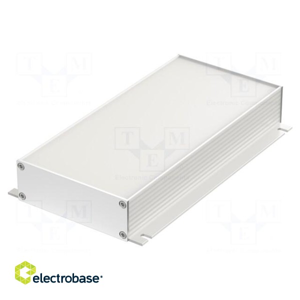 Enclosure: with panel | with fixing lugs | Filotec | X: 105mm | Z: 36mm