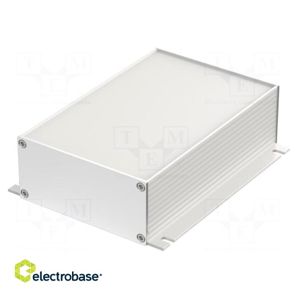 Enclosure: with panel | with fixing lugs | Filotec | X: 105mm | Z: 48mm