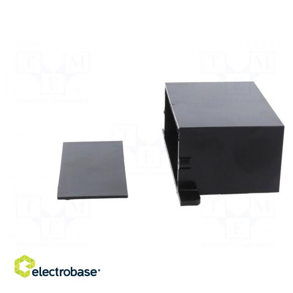 Enclosure: with panel | with fixing lugs | X: 70mm | Y: 50mm | Z: 34mm image 3