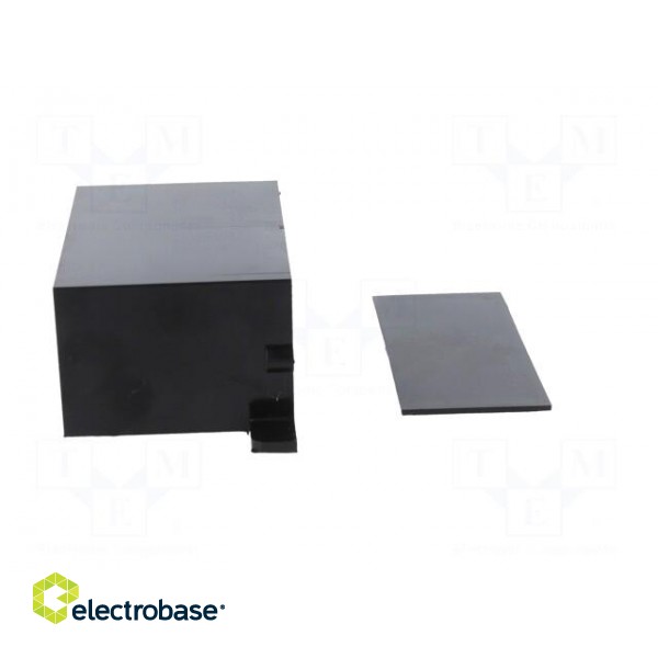 Enclosure: with panel | with fixing lugs | X: 70mm | Y: 50mm | Z: 34mm image 7