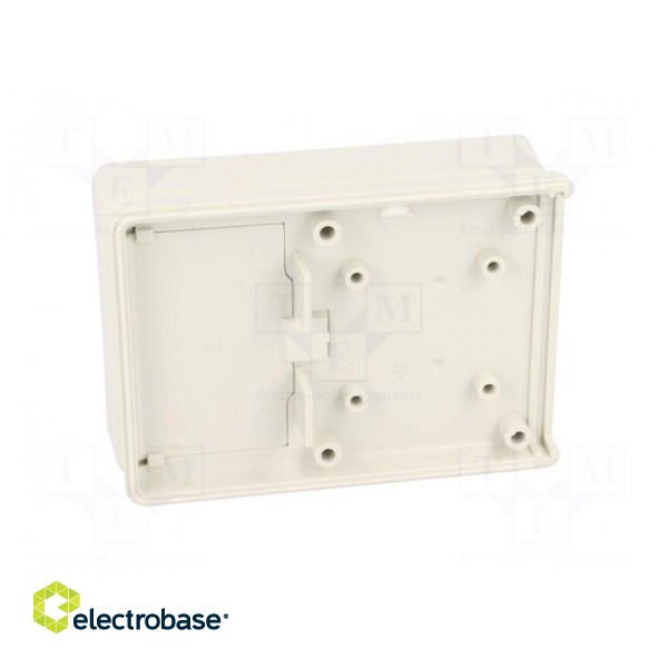 Enclosure: with panel | with flap on baterries | 1593 | X: 66mm | ABS image 7