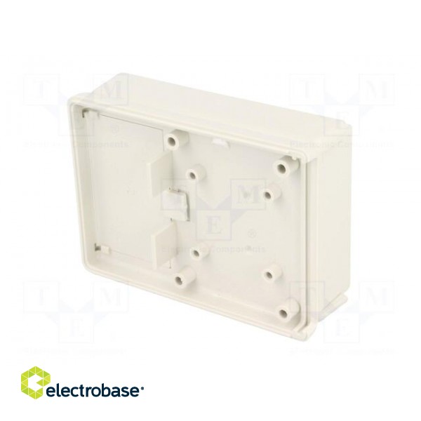 Enclosure: with panel | with flap on baterries | 1593 | X: 66mm | ABS image 8