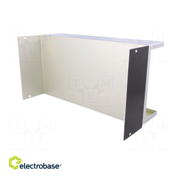 Enclosure: with panel | X: 160mm | Y: 303mm | Z: 69mm | aluminium | silver image 8
