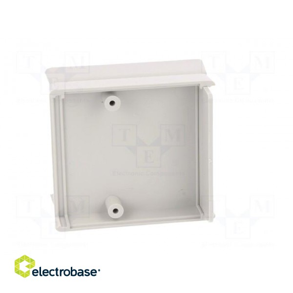 Enclosure: with panel | X: 62mm | Y: 69mm | Z: 30mm | ABS | grey image 7