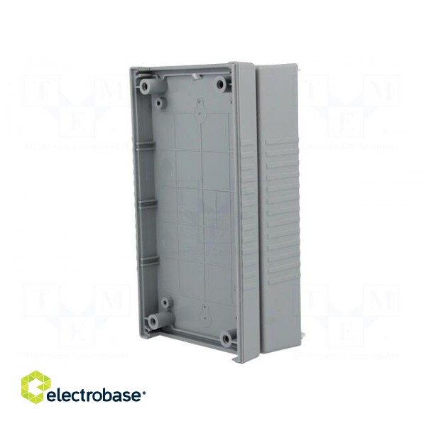 Enclosure: with panel | X: 80mm | Y: 150mm | Z: 45mm | ABS | dark grey фото 6