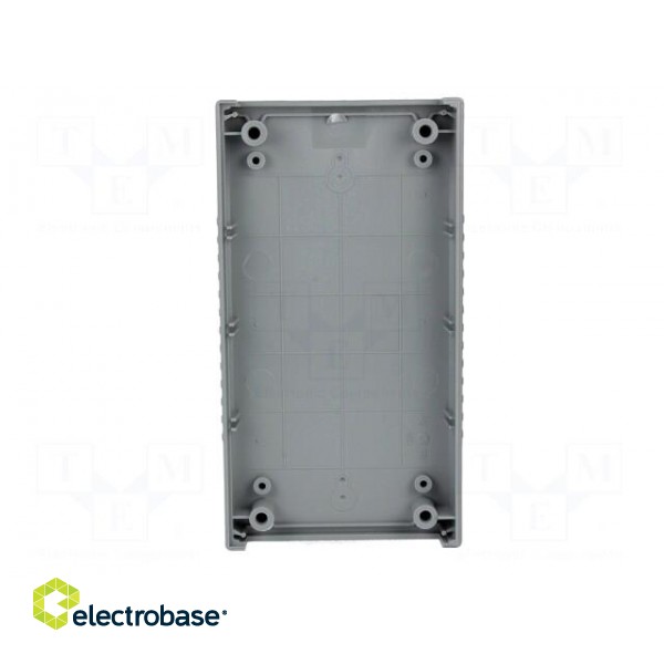 Enclosure: with panel | X: 80mm | Y: 150mm | Z: 45mm | ABS | dark grey фото 5